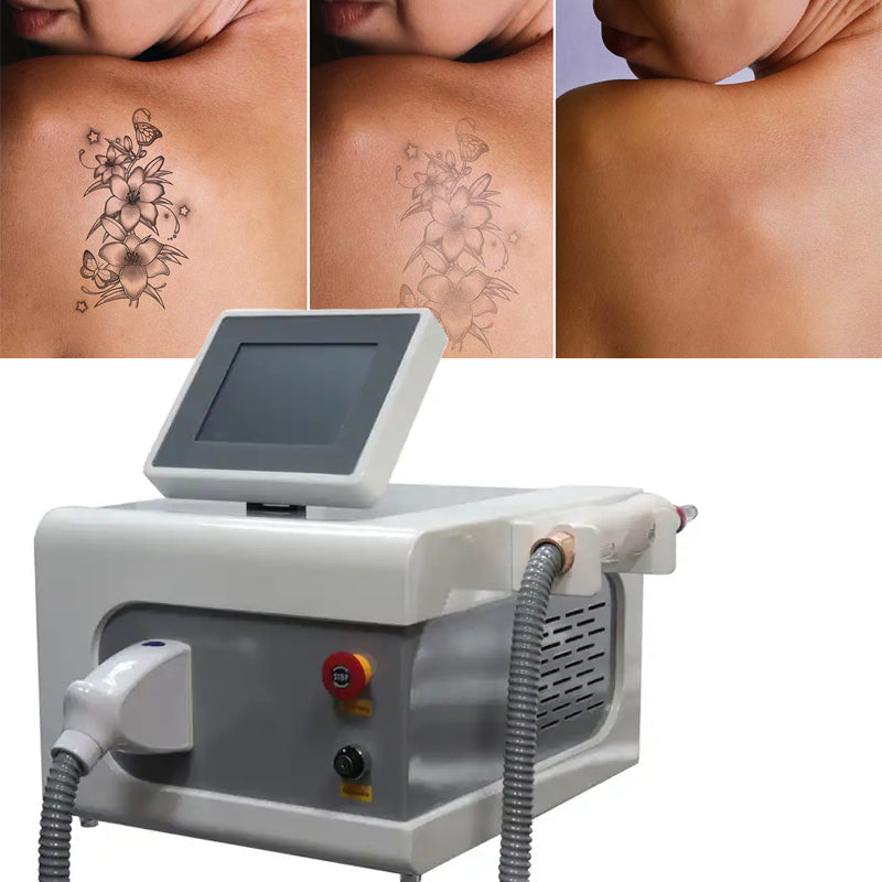 Nd YAG Picosecond Laser Tattoo Removal Machine Q Switch Pigment Freckle Removal Skin Rejuvenation - huanshibeauty