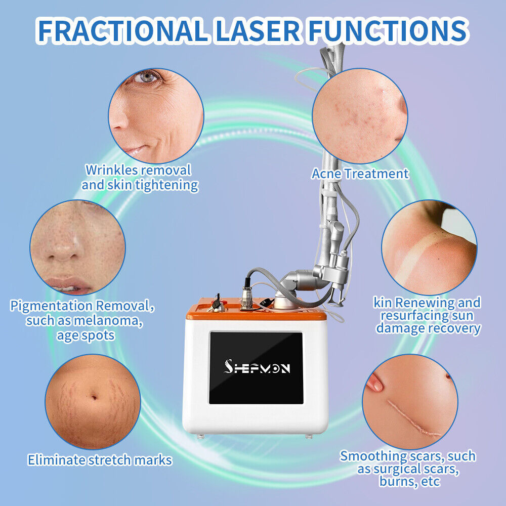 Fractional CO2 Laser Machine Vaginal Tightening Scar Removal Stetch Mark Remover Wrinkle Treatment Skin Resurfacing Equipment - huanshibeauty