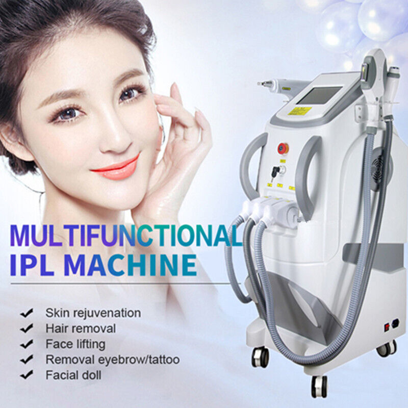 3 In 1 OPT/IPL Laser Hair Removal Tattoo Removal RF Skin Rejuvenation Whitening Machine - huanshibeauty