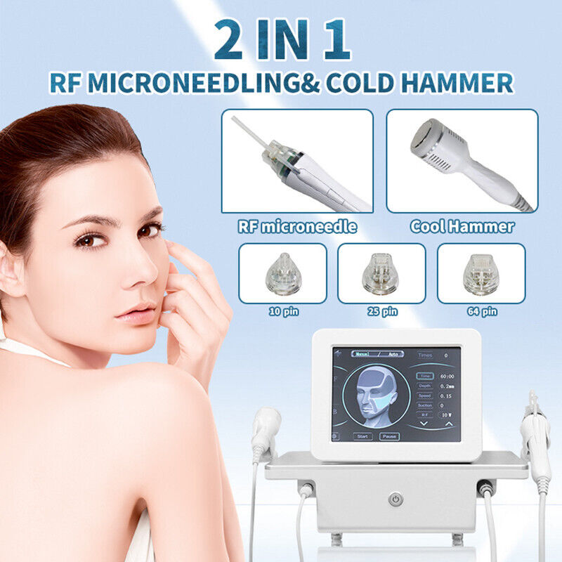 RF Fractional Micro Needle Cold Hammer Machine Skin Care Lifting Wrinkle Removal - huanshibeauty