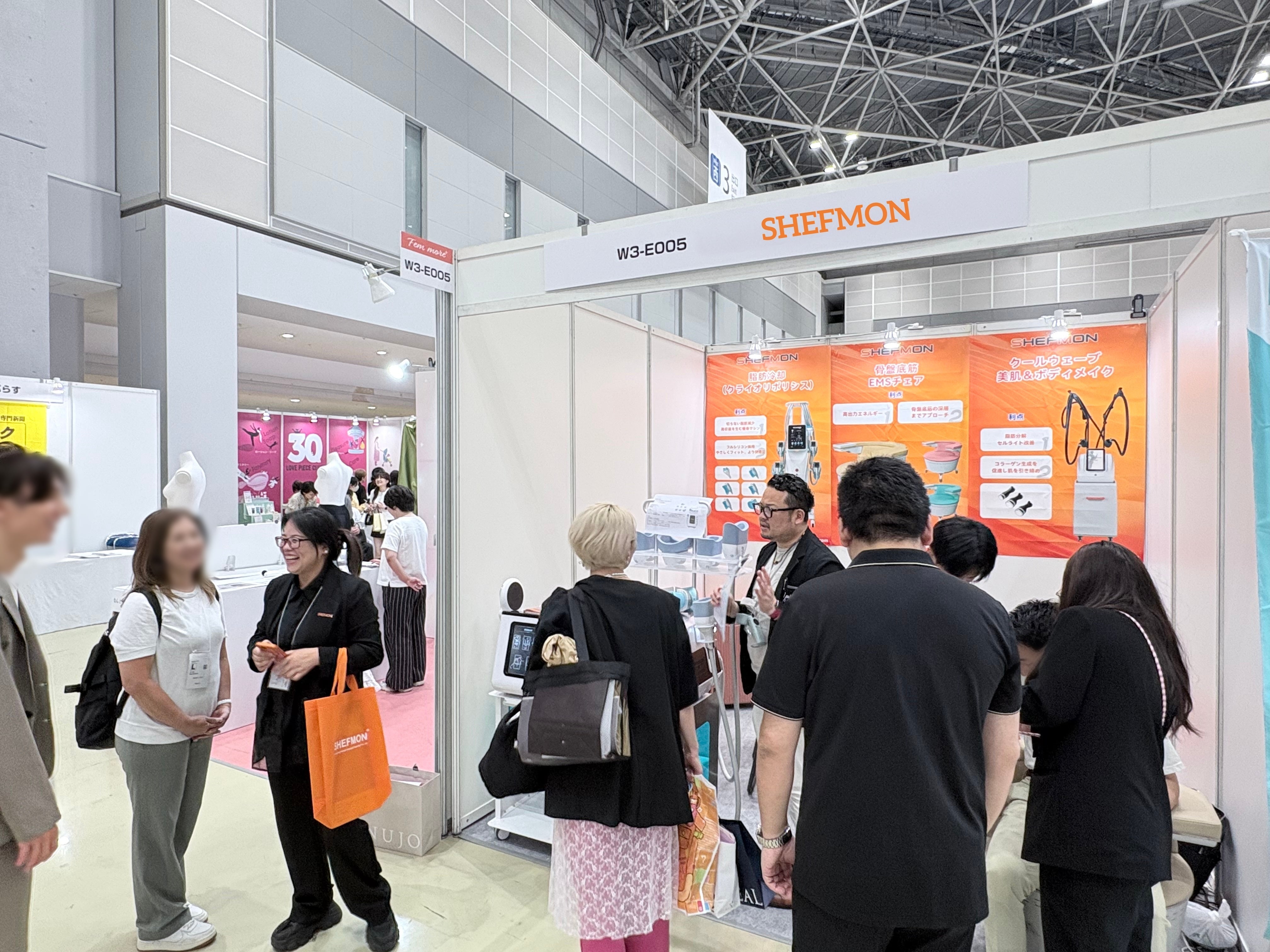 SHEFMON at Beautyworld Japan Tokyo 2026 Recap: Engagement and Product Demos - huanshibeauty