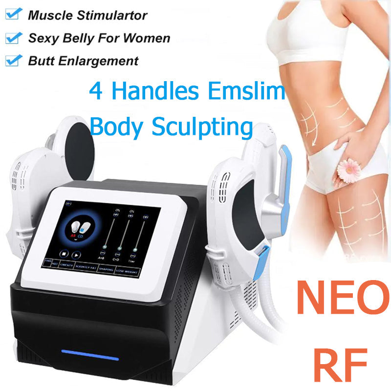 Muscle Building Stimulation Body Sculpting RF Slimming Fat Removal Machine - huanshibeauty