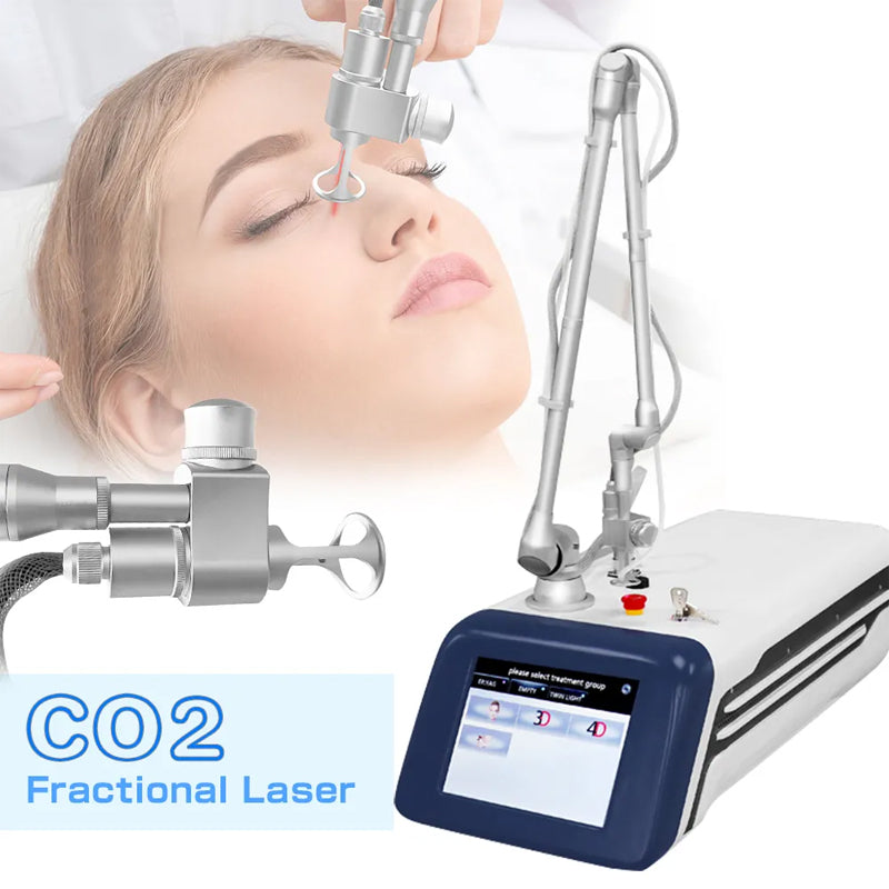CO2 Fractional Laser Machine Skin Rejuvenation Acne Treatment Stretch Marks Scar Removal Device - huanshibeauty