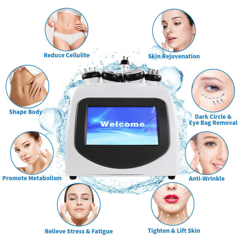 40K Cavitation Body Slimming Machine Vacuum Radio Frequency Skin Care Fat Removal - huanshibeauty