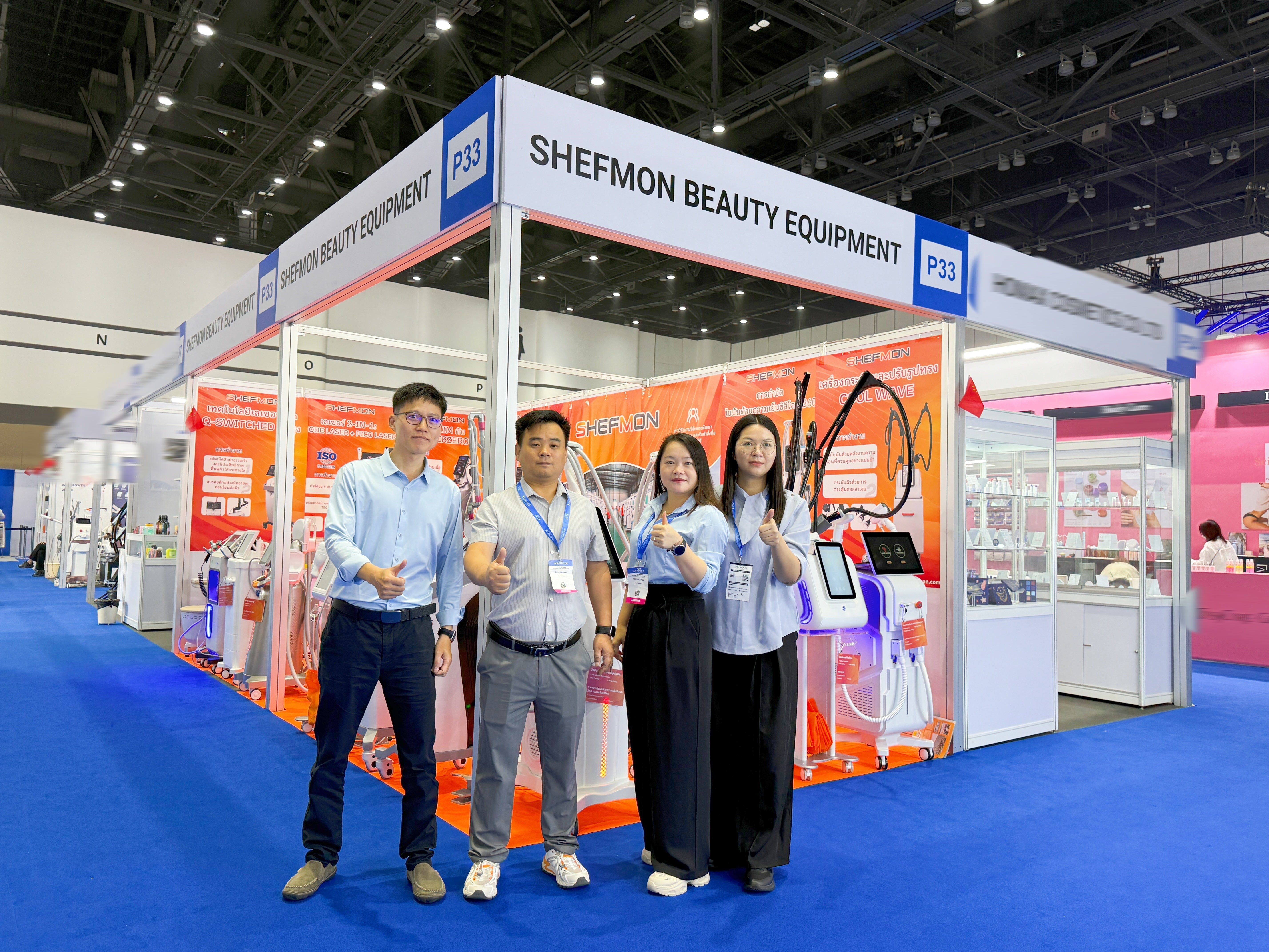 SHEFMON Presents Innovative Aesthetic Equipment Solutions at COSMOPROF CBE ASEAN Bangkok 2026 - huanshibeauty