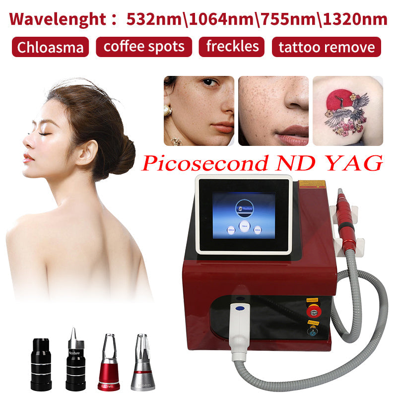 Picosecond Laser Tattoo Removal Machine Pico Laser For Skin Rejuvenation Pigment - huanshibeauty
