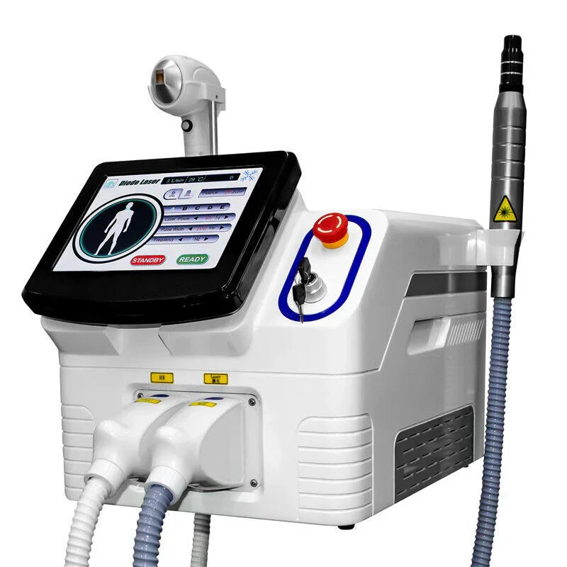 808nm Diode Laser Hair Removal Picosecond Tattoo Removal Skin Care Machine Women - huanshibeauty
