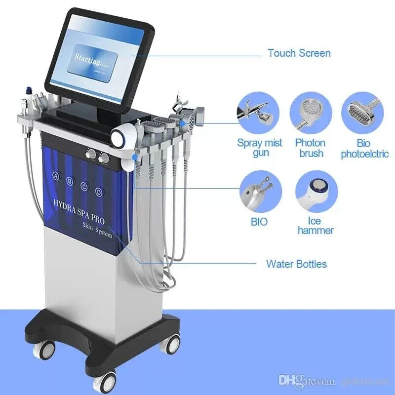 Hydra Machine Water Facial Hydro Face Cleansing Skin Tightening Dermabrasion Spa - huanshibeauty