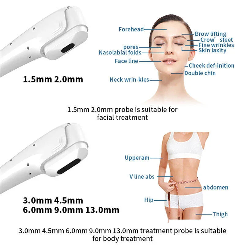 Face vs Body HIFU Cartridges: Understanding the Differences - huanshibeauty