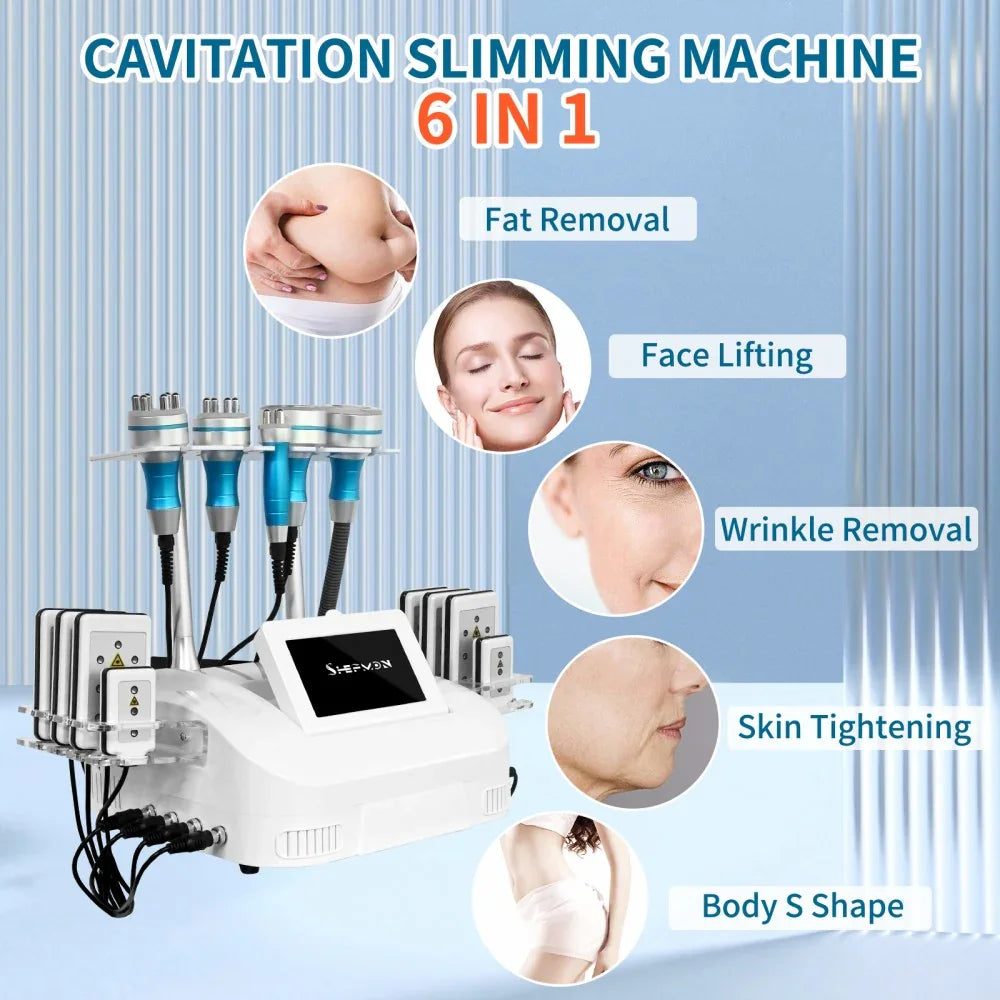 What Results Can You Expect from a 40K Cavitation RF Body Slimming Machine? - huanshibeauty