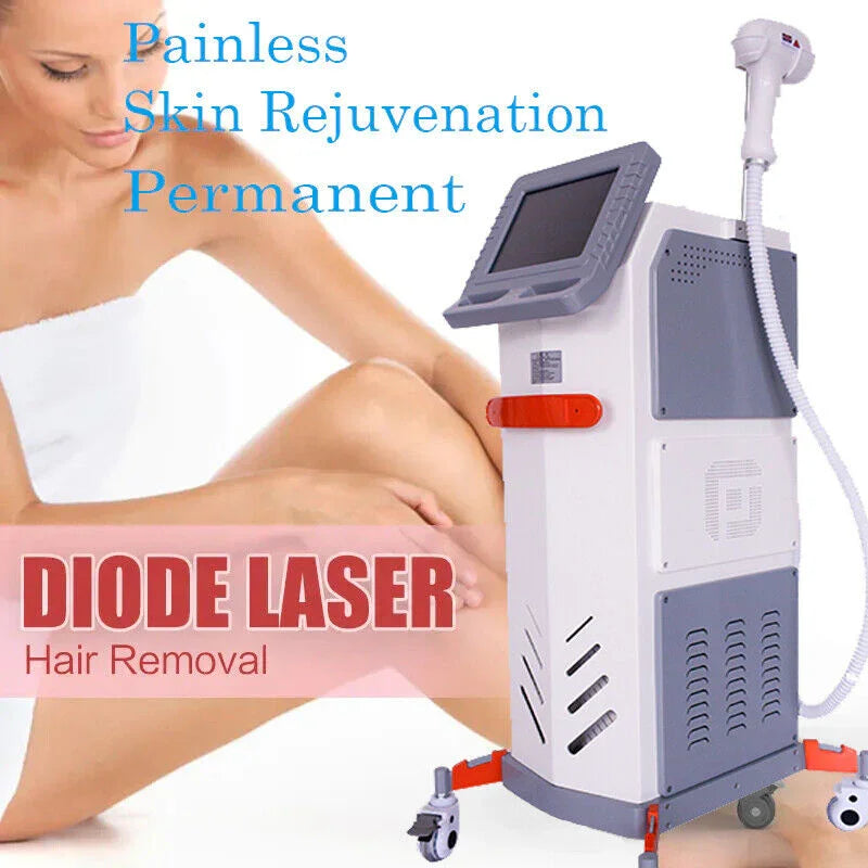 Diode Laser Hair Removal Skin Rejuvenation Machine 755/808/1064nm Armpit Hair Removal - huanshibeauty