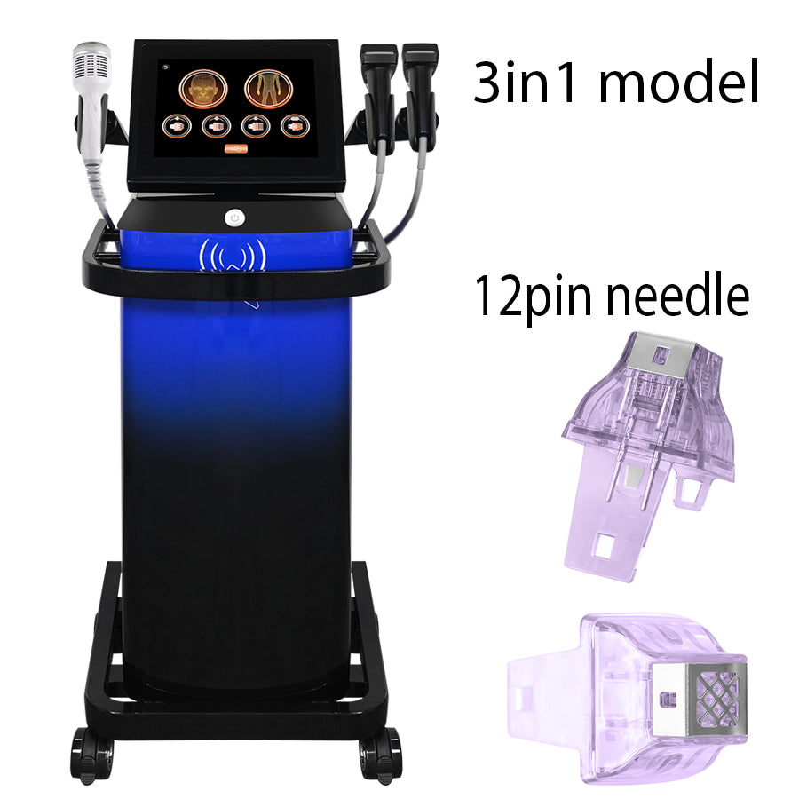 3 in 1 Model Morphere 8 RF machine +50pcs 12pin needles tips Main image