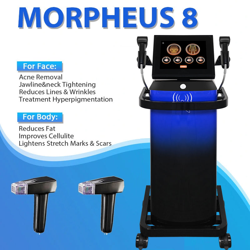 Facial Skin M8 Microneedle Morpheus RF Tightening Stretch Marks Wrinkle Removal Lifting Machine