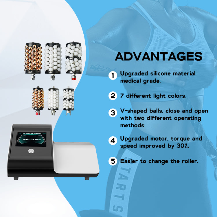 Inner Ball Rotating Roller Body Slimming Fat Removal Skin Lifting Machine