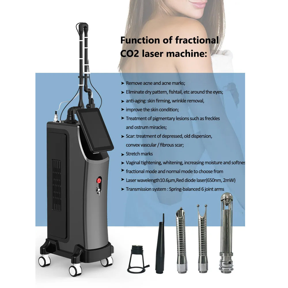 CO2 Fractional Laser Machine for Skin Resurfacing & Beauty Treatments