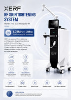 Dual Frequency RF Machine XERF Technology Monopolar RF Skin Tightening Body Contouring