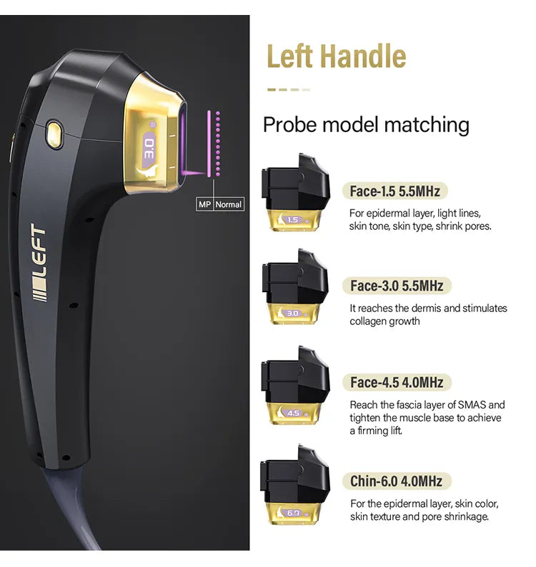 12D HIFU Facial & Body Lifting Skin Tightening Rejuvenation Intimate Care Machine