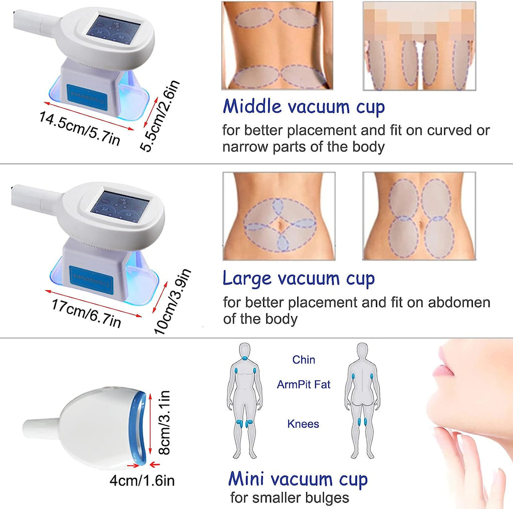 Fat Freezing Cryolipolysis Machine Anti-Cellulite Body Slimming Sculpting Device