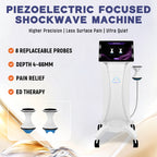 Professional Focused Shockwave Therapy Machine 8 Heads | Physical Therapy Massage Device