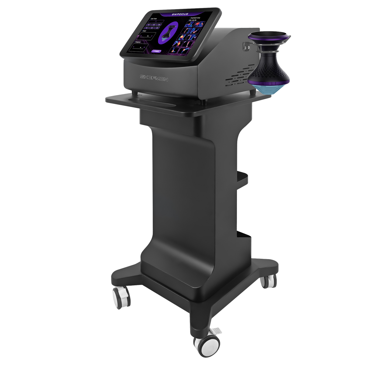 Focused Shockwave Therapy Machine Deep Tissue Massager ED Treatment 8 Probes
