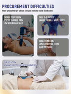 Professional Focused Shockwave Therapy Machine 8 Heads | Physical Therapy Massage Device