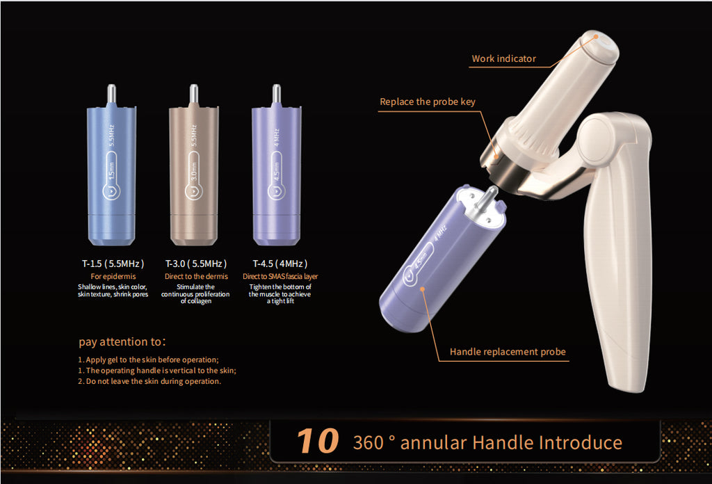 Professional 12D TT MPT HIFU Multi-Depth Facial & Body Skin Tightening Machine
