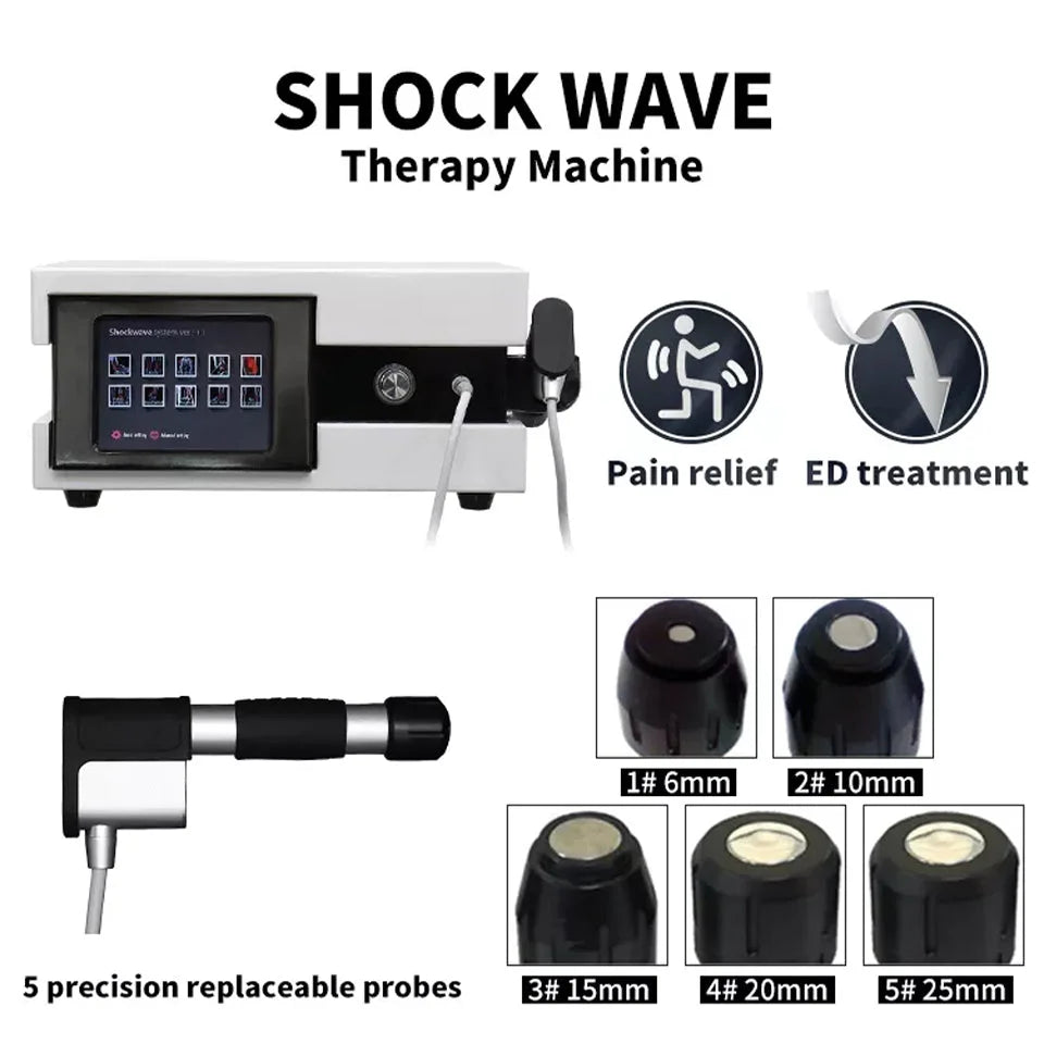 Radial Pneumatic Shockwave Therapy Machine for Pain Relief and Muscle Recovery