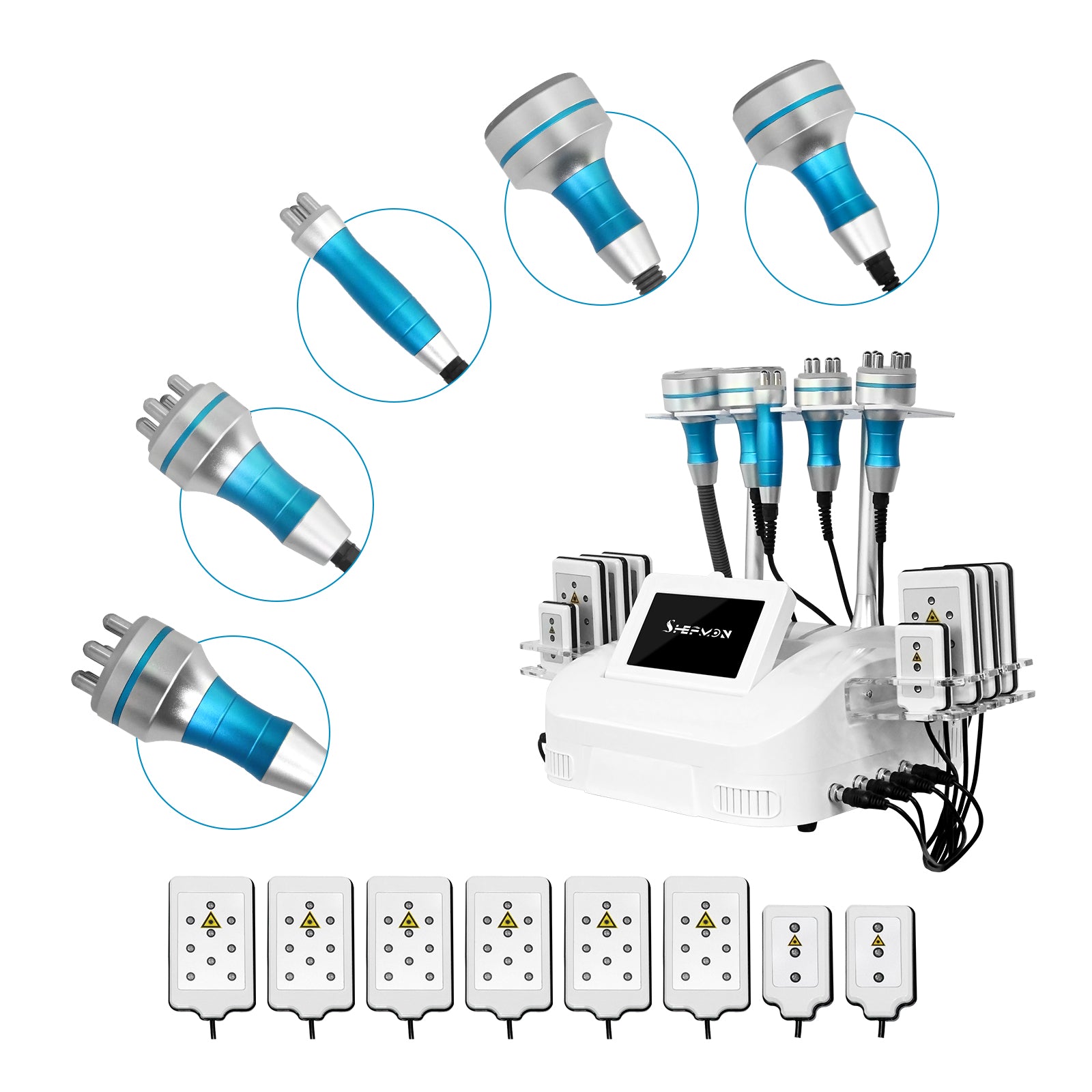 6-in-1 Body Slimming Cavitation Body Shaping 40K RF Laser Lipolysis Machine