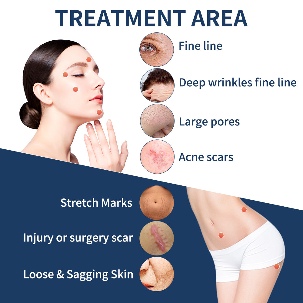 Facial Skin M8 Microneedle Morpheus RF Tightening Stretch Marks Wrinkle Removal Lifting Machine