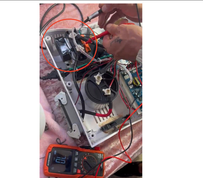 SCR components for Emsculpting machine