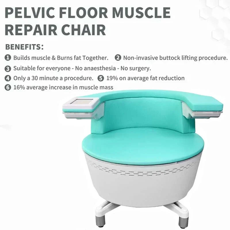 Pelvic Floor Muscle Training Chair Electromagnetic Postpartum Recovery Machine