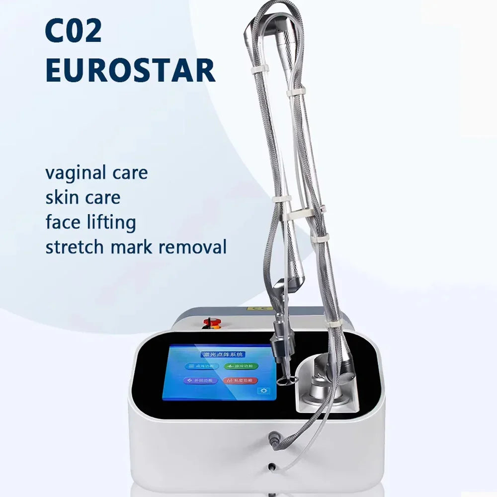 CO2 Fractional Laser Skin Vaginal Tightening Machine Rejuvenation Stretch Marks Removal