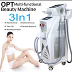 3 In 1 IPL OPT Hair Removal Nd Yag Laser Tattoo Removal RF Skin Rejuvenation Machine