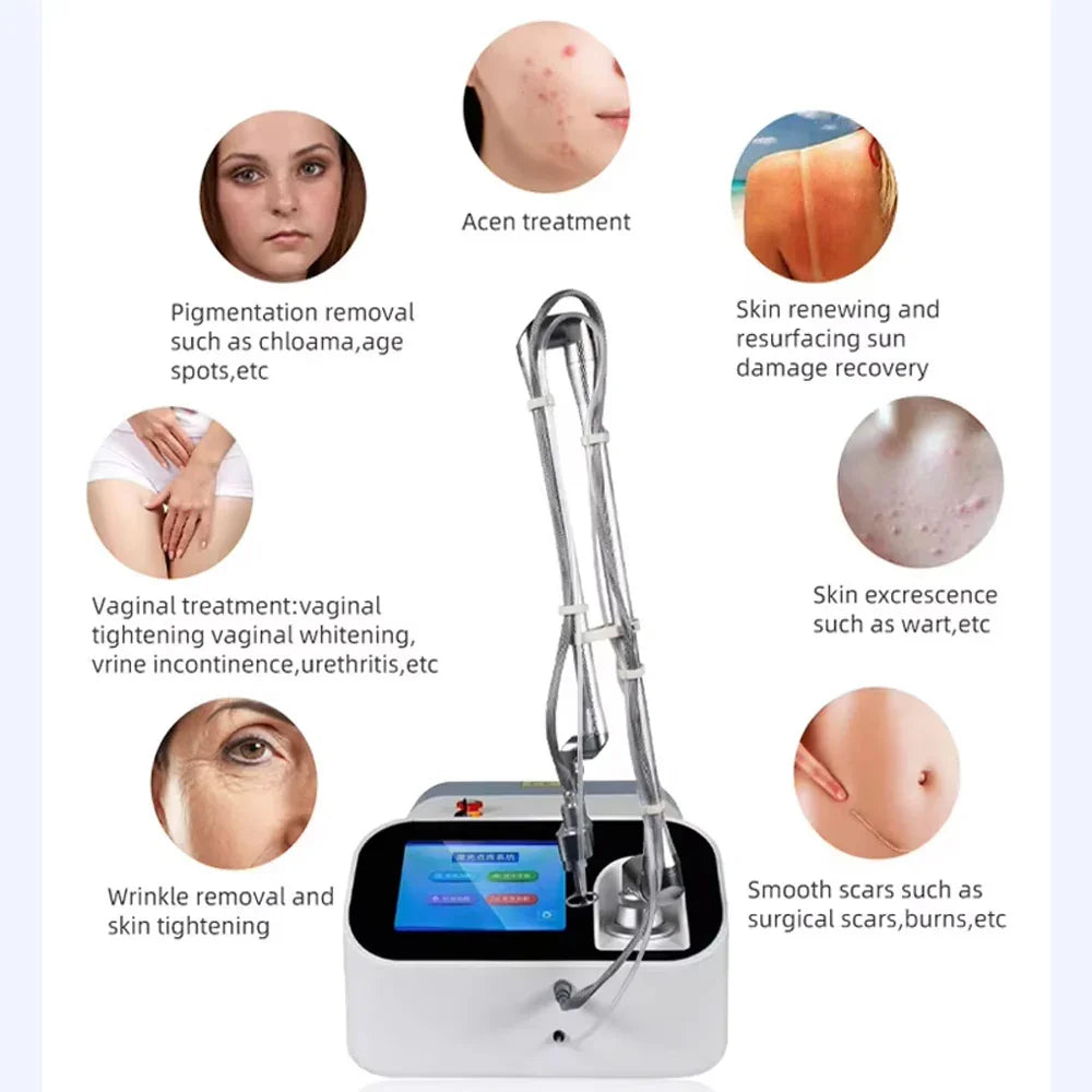 CO2 Fractional Laser Skin Vaginal Tightening Machine Rejuvenation Stretch Marks Removal