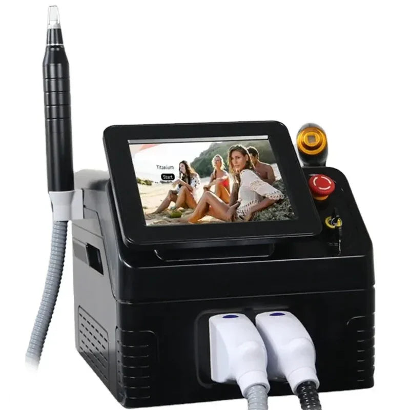 2-in-1 Hair Removal Diode Laser Picosecond Tattoo Removal Skin Rejuvenation Machine Secondary image