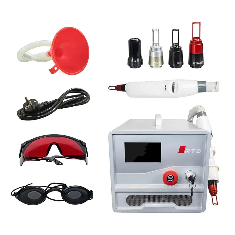 Carbon Peel Picosecond Laser Tattoo Removal Machine Freckle Pigment Removal Skin Rejuvenation
