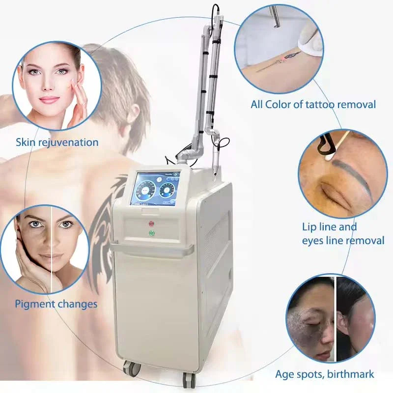 Picosecond Laser Tattoo Removal 1064nm 755nm 532nm Pico Laser Skin Rejuvenation Spot Pigmentation Remove Machine Main image