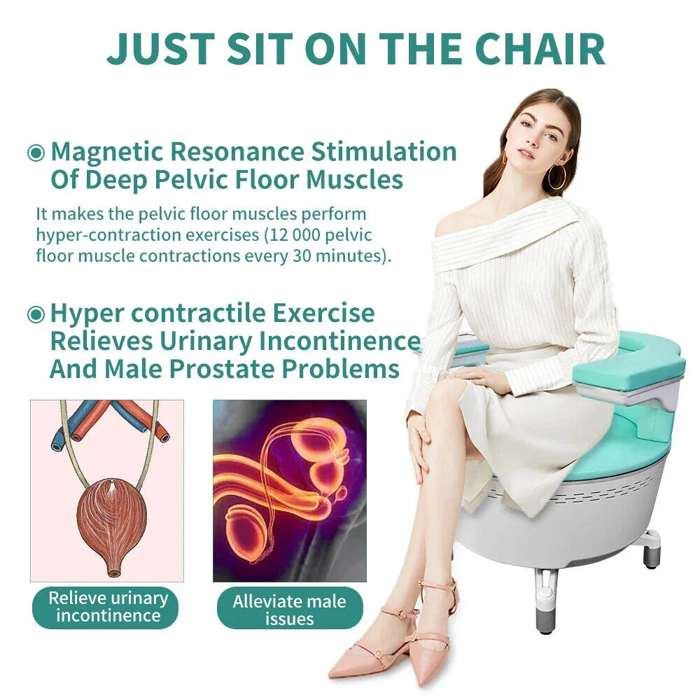 Pelvic Floor Muscle Training Chair Electromagnetic Postpartum Recovery Machine