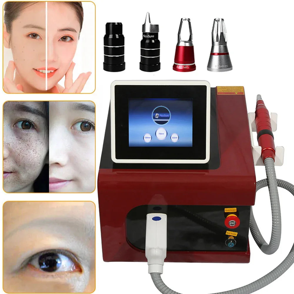 Picosecond Laser Tattoo Removal Machine Pico Laser For Skin Rejuvenation Pigment Main image