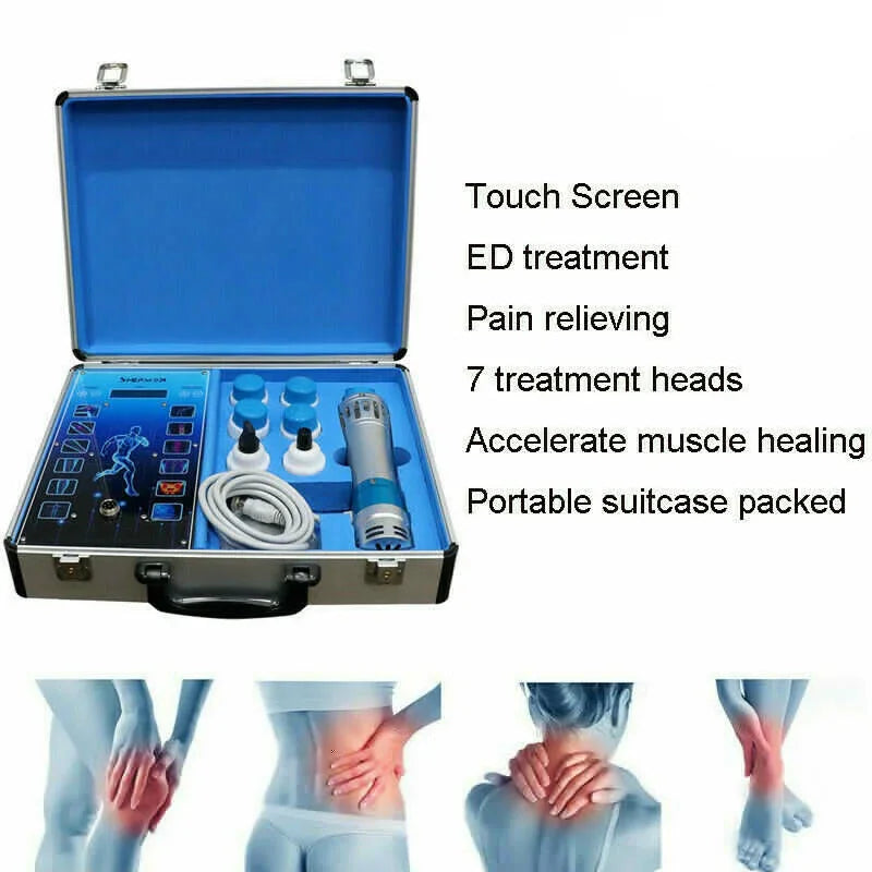 Electromagnetic Extracorporeal Shock Wave Therapy Machine Pain Relief Body Massager Main image