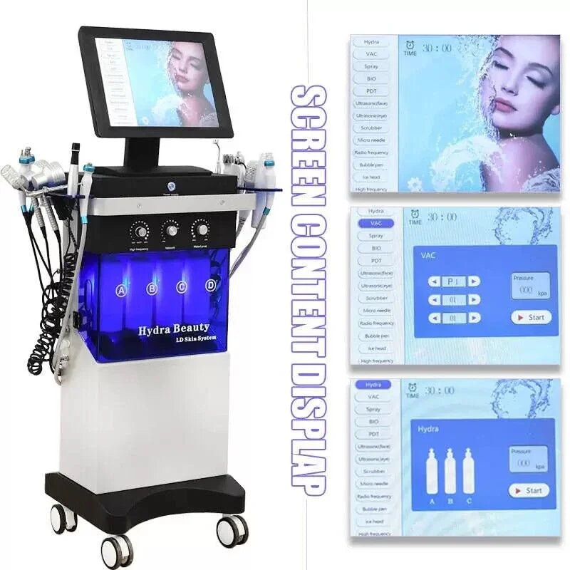 Hydra Machine Water Facial Hydro Face Cleansing Skin Tightening Dermabrasion Spa Secondary image