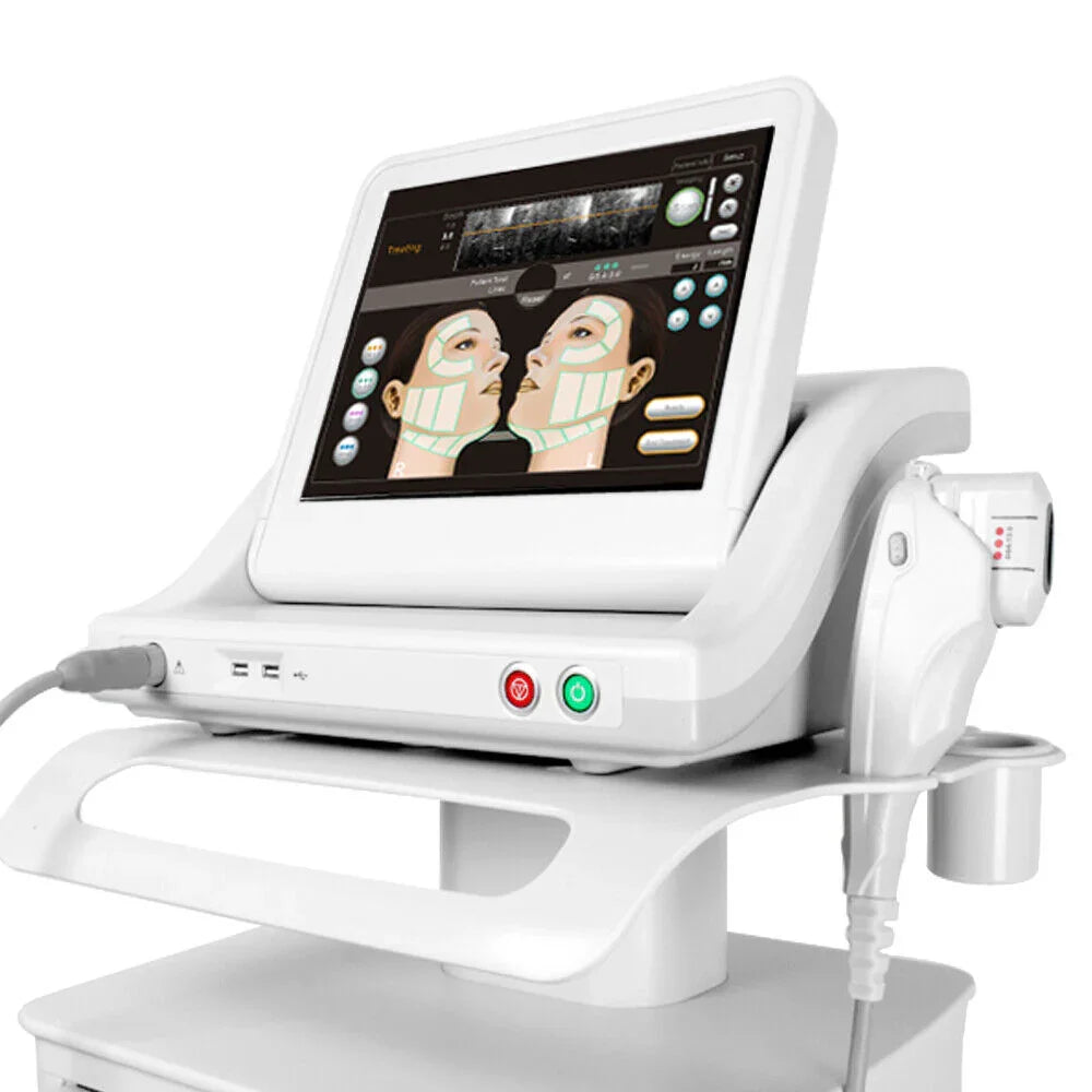 HIFU Ultrasound Machine Face Lifting Body SMAS Skin Tightening Wrinkle Removal