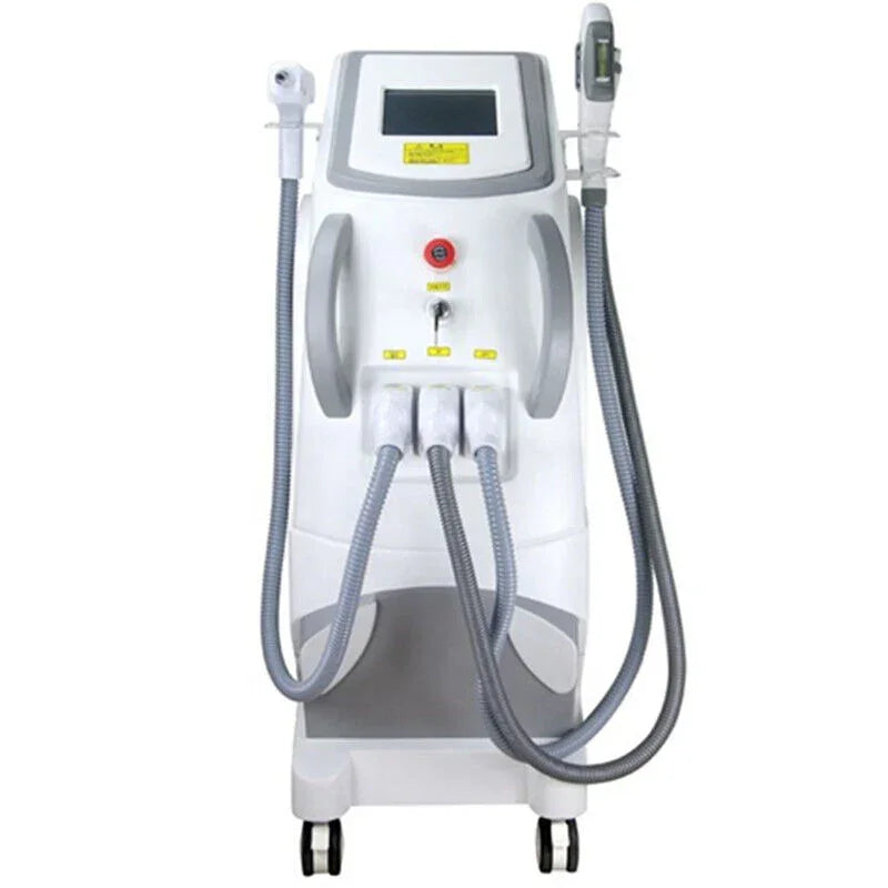 3 In 1 OPT/IPL Laser Hair Removal Tattoo Removal RF Skin Rejuvenation Whitening Machine