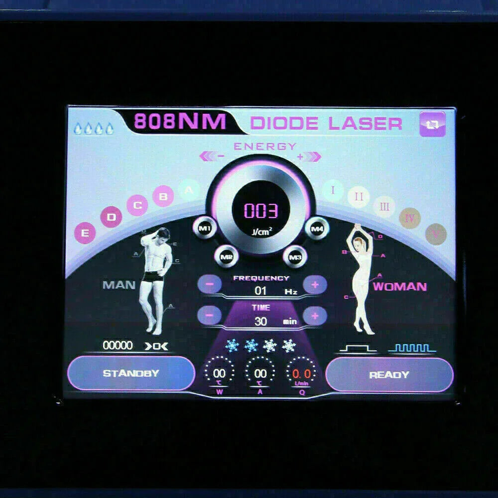 Painless Diode Laser Hair Removal 808/755/1064nm Machine Skin Rejuvenation Summer Beauty