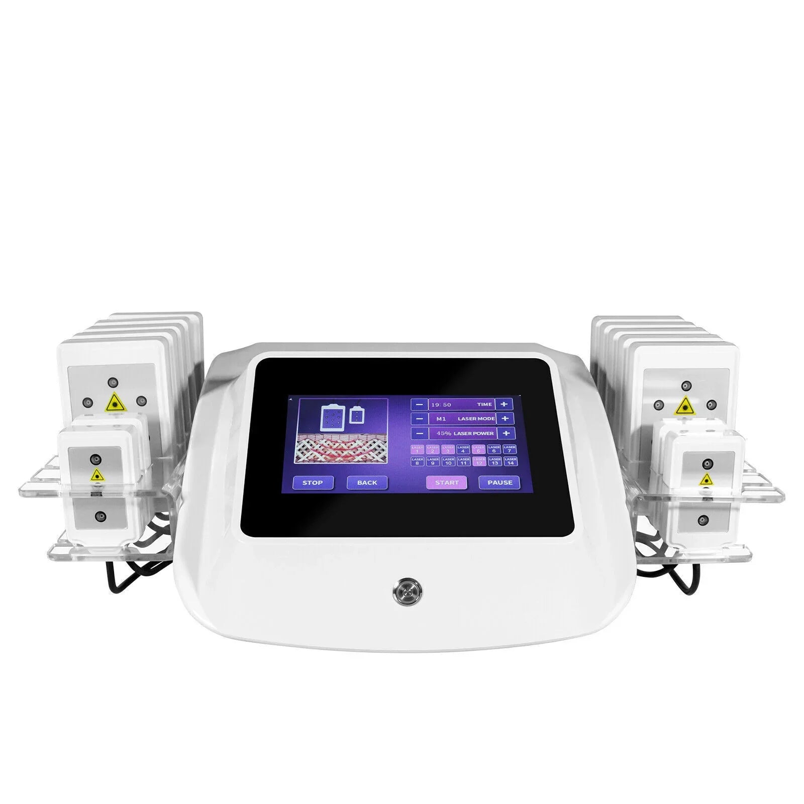 14 Pad Lipo Laser Body Contouring Machine for Beauty Clinics & Spas