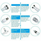 6 In 1 Hydra Machine Facial Water Dermabrasion Deep Cleansing Face Hydro Spa Skin