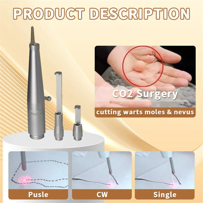 CO2 Fractional Laser Machine Skin Rejuvenation Acne Treatment Stretch Marks Scar Removal Device
