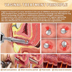 CO2 Fractional Laser Machine Skin Rejuvenation Acne Treatment Stretch Marks Scar Removal Device