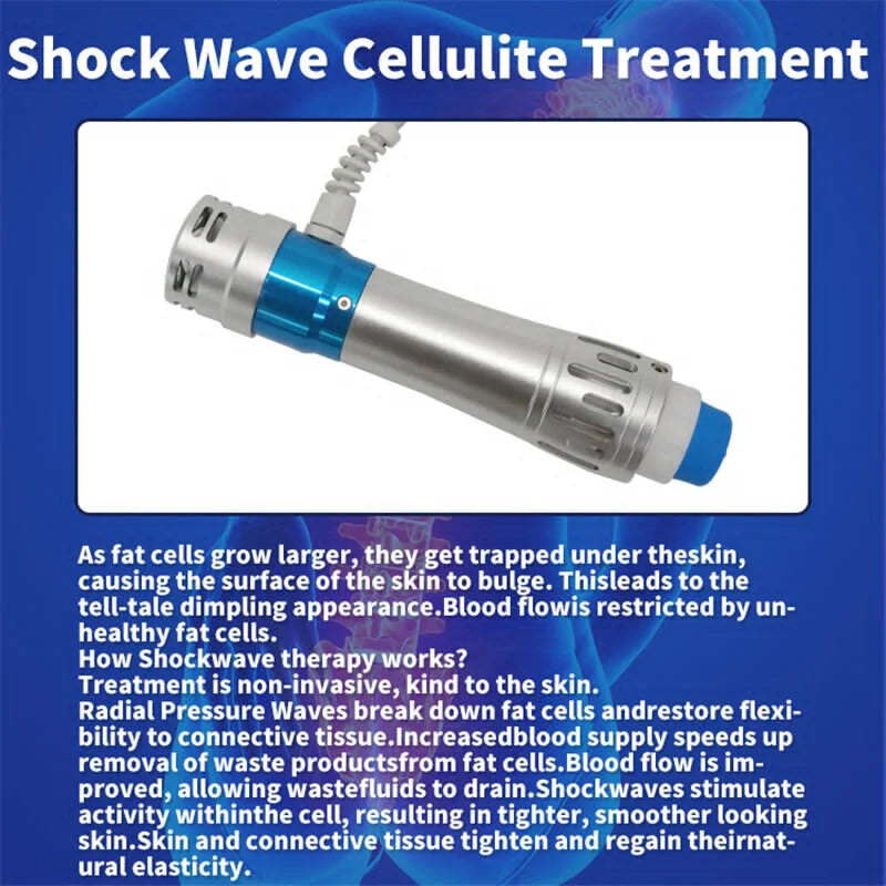 Shockwave Therapy Machine for Physical Therapy and Body Relaxation