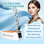 Picosecond Tattoo Removal Laser Picosure Skin Rejuvenation Freckles Mole Pigment Therapy  Machine